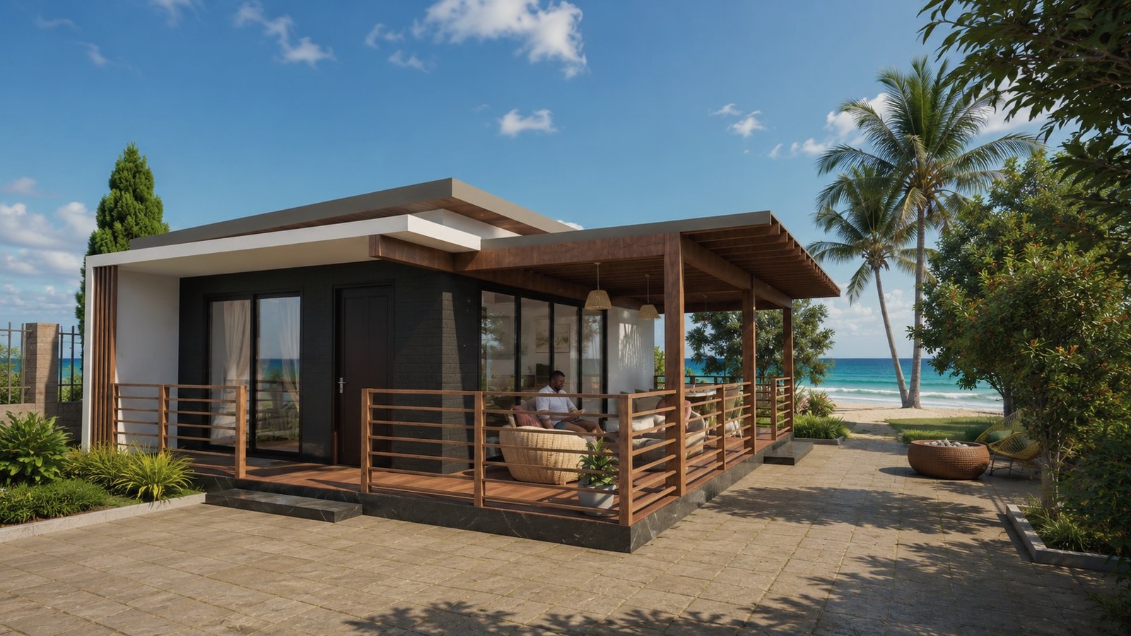 The Caulker exterior rendering