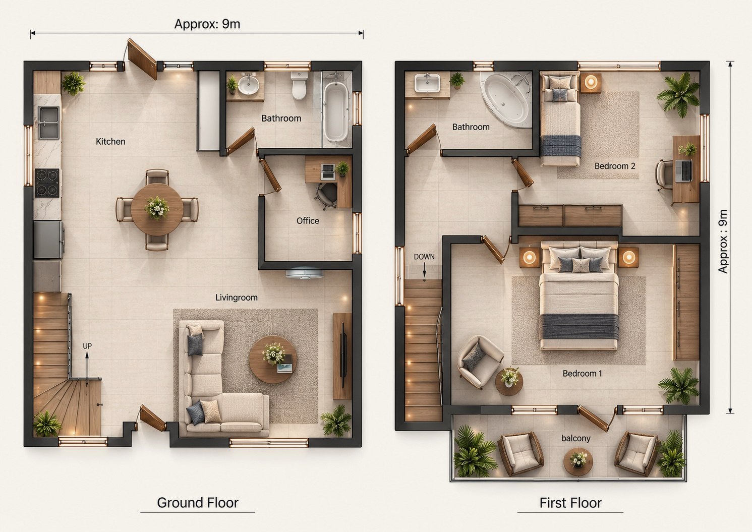 The Mopan floor plan
